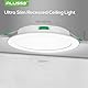 ALUSSO LED Einbaustrahler Dimmbar IP44 Badeinbaustrahler 22W 1900LM, Warmweiß 3000K Neutralweiß 4000K Kaltweiß 6500K Einbauleuchten, LED Deckenspots für Küche Schlafzimmer Büro, 6er Set