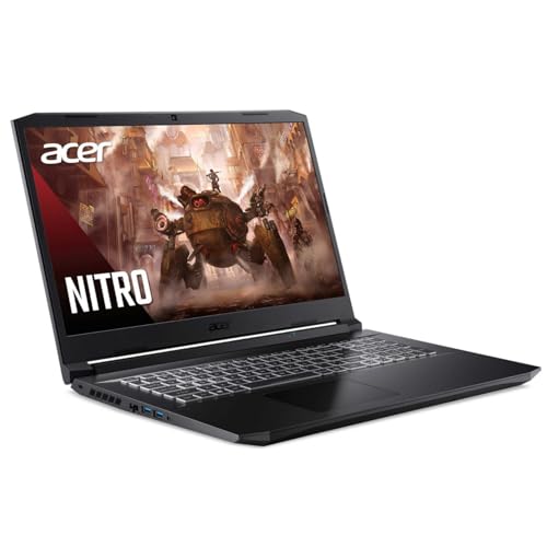Nitro 5 AN517-42 Gaming Laptop | AMD Ryzen 7 6800H | GeForce RTX 3070 | 17.3" FHD (1920 x 1080) 16:9 144Hz | 16GB DDR5 RAM | 1TB SSD | Windows 11 | Tastiera retroilluminata RGB | Nero | TWE - Notebook - Immagine 1