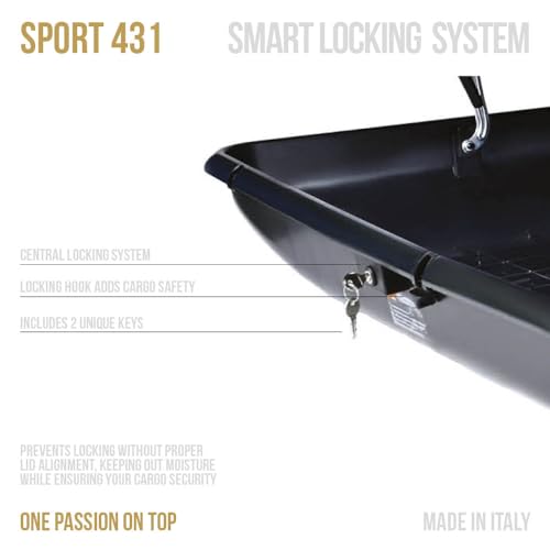 CAM CARPOINT K0382082 Dachbox, 0990005, Dunkel Grau