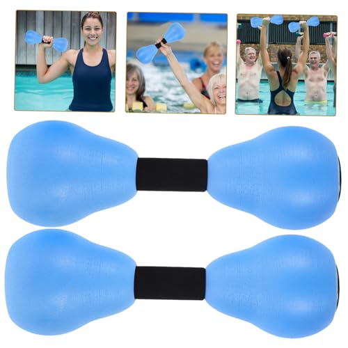 Juego de 2 pesas para ejercicio acuático en piscina miniatura 3