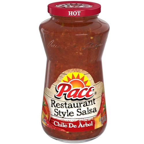Pace Chile de Arbol Hot Salsa, 16 oz Jar