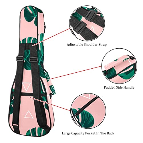 Housse pour ukulélé avec rembourrage en éponge de 10 mm d’épaisseur – 53,3 cm – Avec sangles réglables pour concert… - Les Beatles, Paul McCartney, John Lennon, RIngo Starr, George Harrison Housse pour ukulélé avec rembourrage en éponge de 10 mm d'épaisseur - 53,3 cm - Avec sangles réglables pour concert… – Image 4