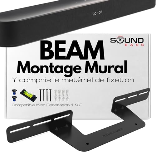 Support barre de son Sonos Beam avec kit de montage complet - Son optimisé