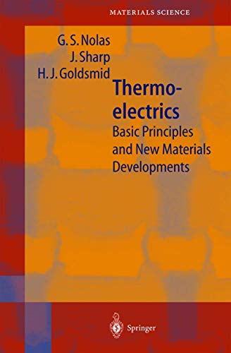 Thermoelectrics: Basic Principles and New Materials Developments: 45 (Springer Series in Materials Science) view 2