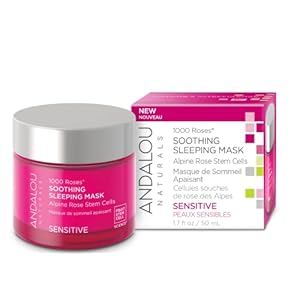 Andalou Naturals 1000 ROSES® Soothing Sleeping Ma...