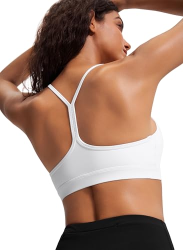 Image of JOYSPELS Comfy Racerback Sports Bras for Women with Removable Pads Luxury Dupe for Workout & Daily Use, A-C Cups
