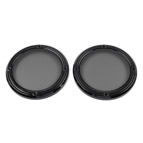 Liru Rear Speaker Fairing Grill Cover Mesh Trim Black ABS for Harley Road Glide Ultra FLHTK/L 2016-2019 Motorbike