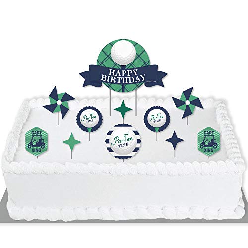 Best Topper For Cake Happy Birthday Golf