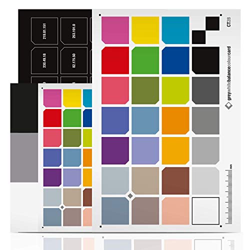 Échantillon de couleur et carte grise CT28 A5 pour vos travaux en studio photo