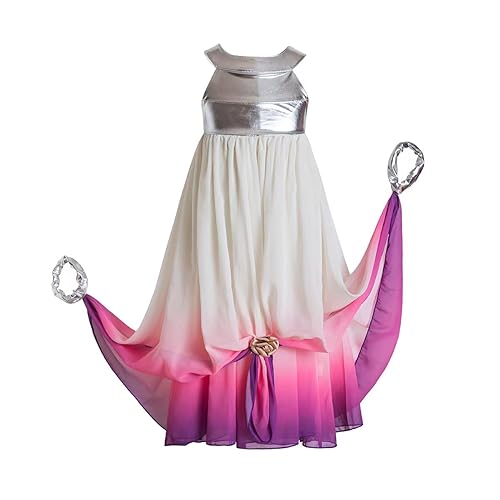 Vestido para niña cosplay Princesa Leia