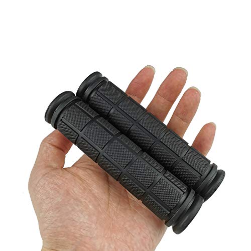 Zelerdo 2 Pairs Bike Handlebar Grips For Bikes (Black) #TOP3