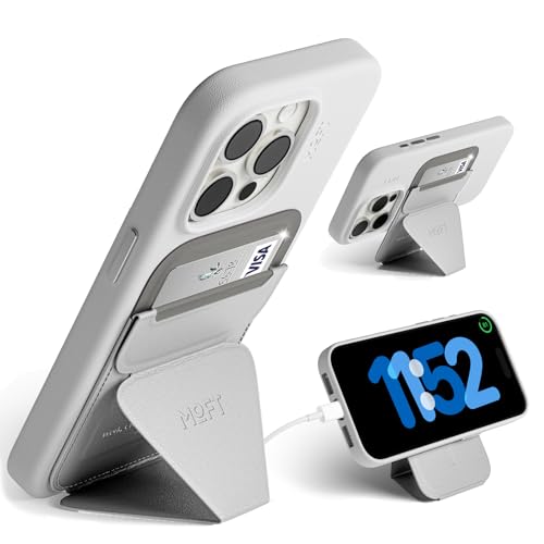 MOFT �X�}�z�X�^���h �yMOVAS? �ϋv&���͋����Łz Snap-On iPhone 15 iPhone14 iPhone13 iPhone12 MagSafe�Ή� ���≘��ɋ��� �}�O�l�b�g �J�[�h�P�[�X �ő�2�����[ iPhone�X�^���h Pro