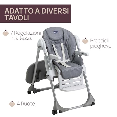 Chicco Seggiolone Polly Easy