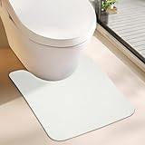 super u pringy Plat et absorbant : doté d'une couche supérieure absorbante, qui peut absorber l'eau rapidement. Les bords cousus sur le dessus en tissu de qualité supérieure empêchent le recourbement des bords et des coins. Gardez votre salle de bain propre et claire.