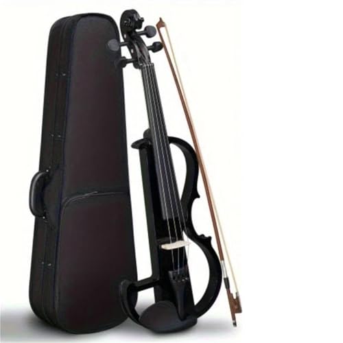Violon électrique silencieux de taille standard pour jouer en appartement la nuit