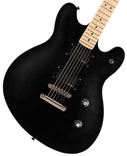 Squier by Fender エレキギター Contemporary Active Starcaster®, Flat Black ソフトケース付き