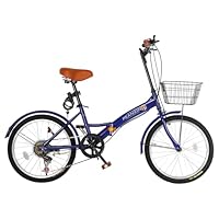 自転車 折りたたみ自転車 20インチ 7段変速 高炭素鋼フレーム 防滑タイヤ 自転車 折りたたみ自転車 20インチ 7段変速 高炭素鋼フレーム