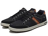  AX BOXING Sneakers Hombre Zapatos Casual Zapatillas Moda Ligero Deporte Gimnasio Running Tamaño 41-46 (CDazul Marino, Numeric_43)