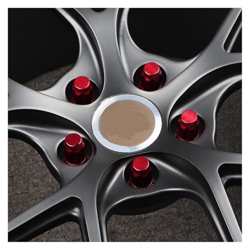 ԗpzC[Xy[T[ 16/20 7075A~bzC[yʓh~ibgAM12 * 1.5 M12x1.25K(16pcs red,M12x1.25)