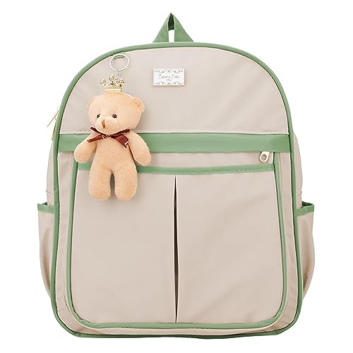 Mochila Maternidade Hope Infantil Luxo Escola Creche Baby Menina Menino - Espera Feliz (Menta)