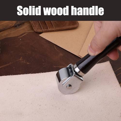 Rouleau de plastification pour cuir pour presser les colles outil maroquinerie 26 100 mm