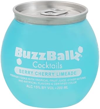 BuzzBallz Cocktails Berry Cherry Limeade - 200ml