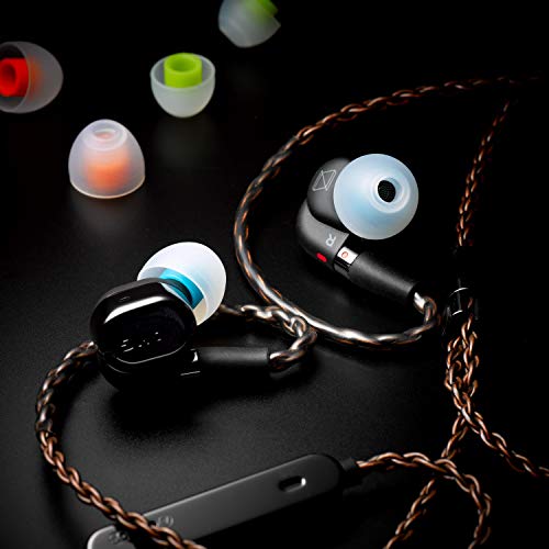 Image of SpinFit CP145 for IEM - L - Patented Silicone Eartips for Replacement, Secure Fit and Supreme Comfort (2 Pairs) (for Nozzle Diameter from 5-6mm)