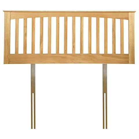 100% Genuine solid oak headboard bedhead end.Oak wood wooden, woodern shaker style slat headboard (4ft6 double) Cover