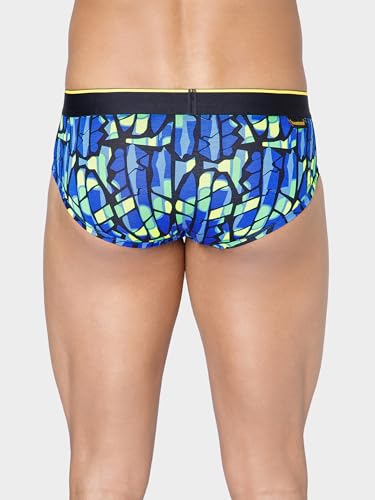 Image of Bummer Men's Printed Micro Modal Briefs Underwear | Ultra Soft & Breathable | Combo Pack of 2