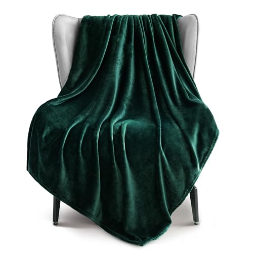 Exclusivo Mezcla Extra Large Fleece Throw Blanket for Couch, Sofa,