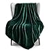 Price comparison product image Exclusivo Mezcla Extra Large Fleece Throw Blanket for Couch, Sofa, 300GSM Super Soft and Warm Blankets, Forest Green Throw All Season Use, Cozy, Plush, Lightweight, 127x178 CM