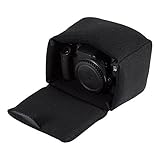 Picture of Yosoo Dlsr Camera Bag Insert Pad Shockproof Insert Camera Case Bag Organizer Accessory For Photographing(Black) Padded Camera Pouch Waterproof Camera Insert Bag