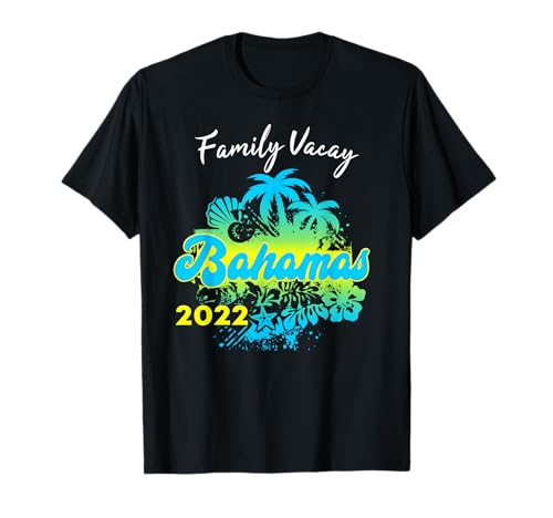 Traje de crucero de vacaciones en las Bahamas 2022 Camiseta