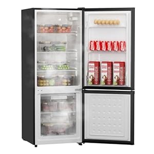 Upstreman 7.1 Cu.Ft Refrigerator with Bottom Freezer, Double Door Fridge, Large Capacity, Energy-efficient, Adjustable Thermostat, Large Refrigerator for Apartment, Office, Dorm, Kitchen (BM71)