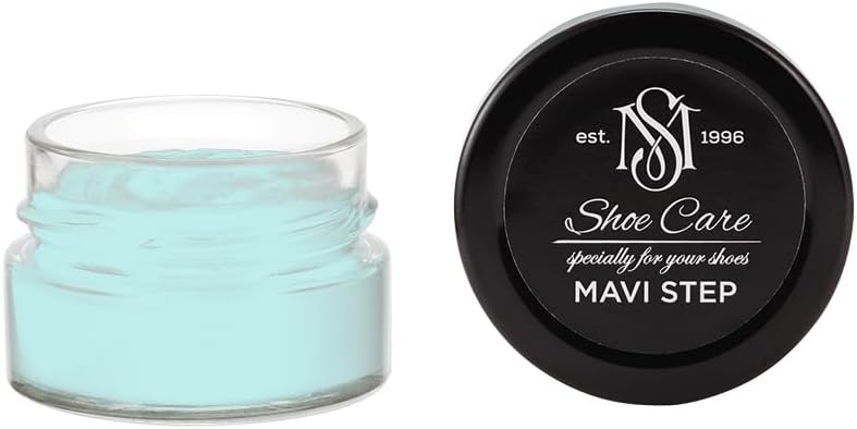 Nutritive Leather Spray - NCS S 0520-B50G Glacial Blue - Deep Conditioning & Shoe Color Restoration for Smooth Leather by MAVI STEP - 1.70 fl oz / 50 ml