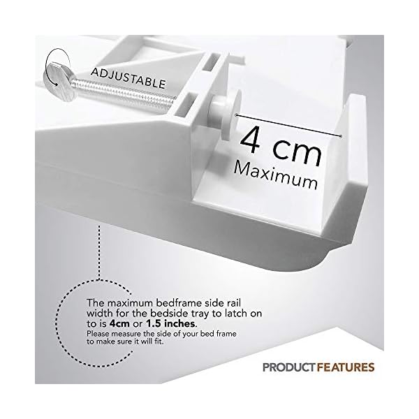 Stock Your Home Bedside Tray Parent - Image 4
