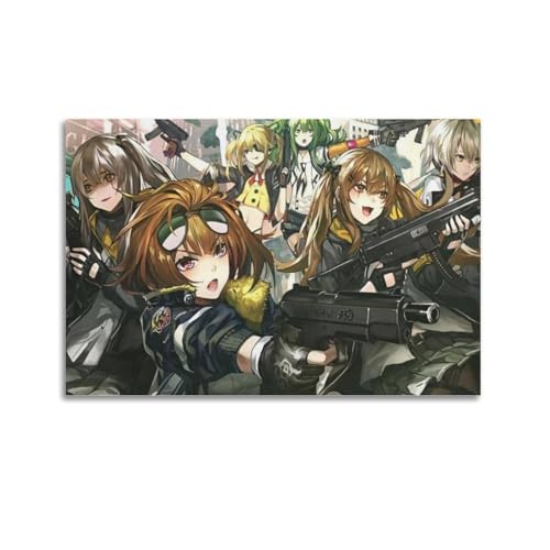 GBHEVEWV Póster de videojuego para niñas, 11 pósteres decorativos, lienzo, póster de pared e imagen artística moderna para decoración de dormitorio familiar, 16 x 24 pulgadas (40 x 60 cm)