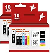 Huismerk Canon PGI-580 XXL CLI-581 XXL inktcartridges voordeelbundel