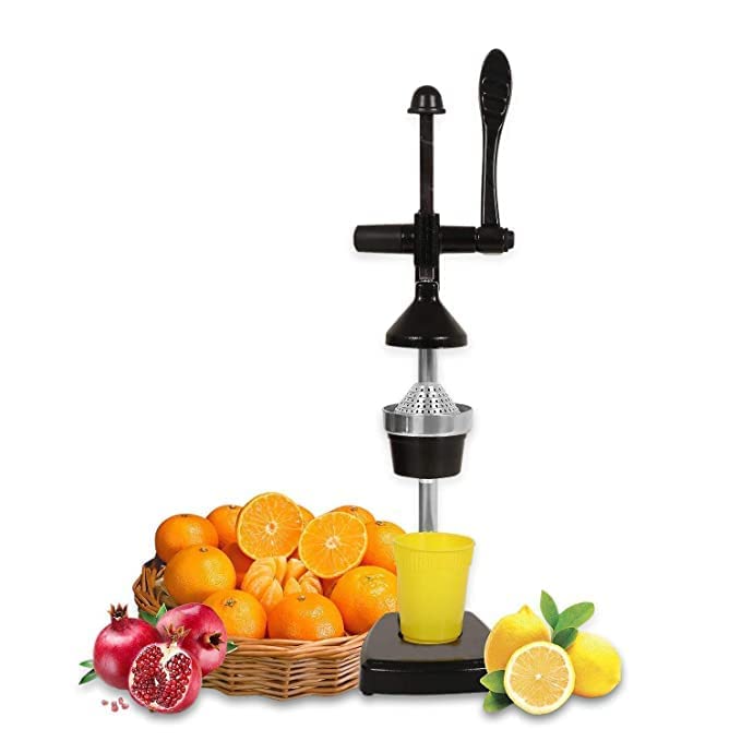 Buy HKUTOTECH Aluminium Hand Press Citrus Fruit Juicer, Cold Press Juicer, Manual Hand Press