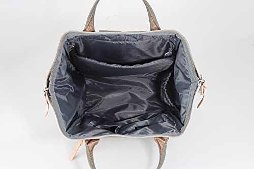 Himawari Large Travel Backpack With Laptop Compartment 17 Inch Roomy School Doctor Bag For College Student Women （1882-Grey）-Not Include Usb Port #TOP3