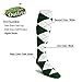 Golf Knickers Mens Select A Style Dark Green Outfit with Matching Golf Cap and Selected Argyle Socks - Waist 50 - Sock - Dk Green/White