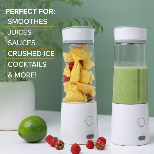 Kore Clubcrush Portable Blender - 13.5 Fl Oz Usb-Rechargeable Travel Blender For Shakes And Smoothies | 5000Mah Battery Included #TOP3