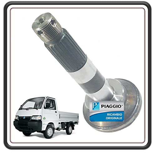 RICAMBIO ORIGINALE PIAGGIO ASSE RUOTA FUSELLO MOZZO ANTERIORE PER PIAGGIO PORTER 1000 - PORTER 1200 1400 DIESEL - PIAGGIO PORTER 1300 16V FINO AL 2009 MOTORE DAIHATSU - PORTER MAXXI - PIAGGIO QUARGO DIESEL ORIGINALE PIAGGIO.