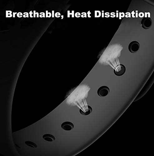 NOKOER Cinturini per Xiaomi Mi Band 4, [2 in 1]