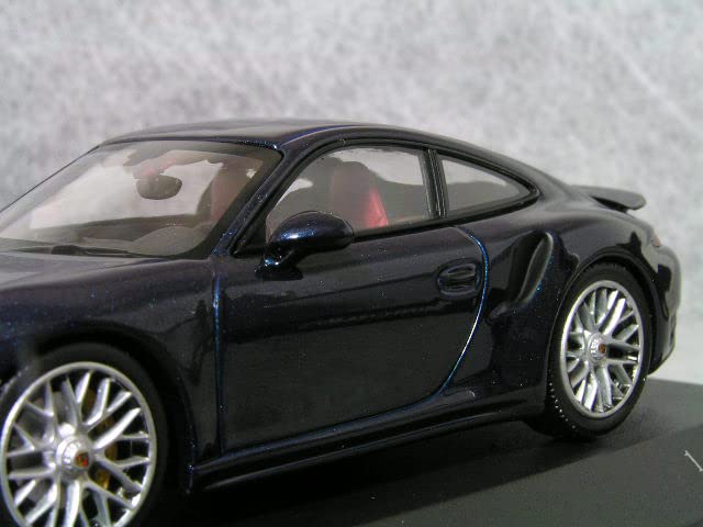 Amazon.co.jp: 1/43 porsche 911 991 turbo s/dark blue metallic