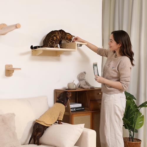 Set de muebles de pared para gatos FUKUMARU 3 en 1 miniatura 5