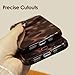 Anuck for iPhone 14 Pro Max Case Tortoise Shell Phone Case, Cute Chic Amber Leopard Cheetah Print Aesthetic Design Full Camera Protection, Soft TPU Slim Shockproof Cover 6.7