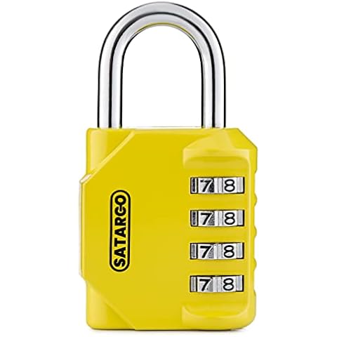 Satargo 4 Digit Weatherproof Combination Padlock Cover
