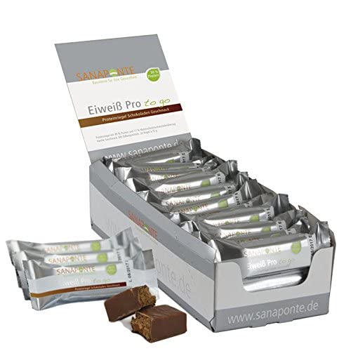 Proteinriegel Sanaponte Eiweiß Pro to go mit 50% Protein