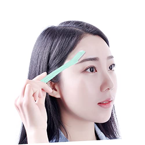 BELLIFFY 3個 眉毛リムーバー かみそり 眉毛カミソリ 女性のための顔の 角質除去カミソリ 眉顔カミソリ 使いやすいカミソリ 顔の毛シェーバー trim 眉メイクツールキット 眉カミソリ